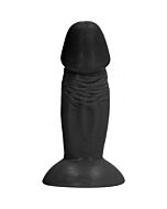 Realistic dildo 10cm - negro