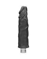 25 cm dildo vibrador real negro