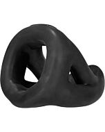 Silicone slingshot ring - black