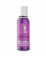 Fruity love massage oil heat effector 50 ml raspberry / grapefruit swede