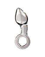 Glass dildo number 14 Icicles