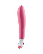 Lovely elegant vibes pink vibrator with soft touch