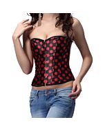 Corset valquiria rojo