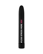 #lessstressmoresex - black vibrator