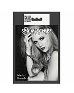 Sex & michief metal handcuffs