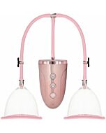 Automatic breast pump - long - pink