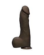 Master dildos ultraskyn 25.04 cm - negro