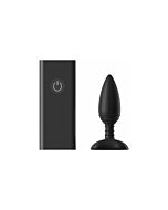 Ace medium plug vibrador control remoto - negro