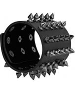 Ouch! skulls and bones brazalete extreme - negro