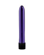 Metallic lilac classic vibrator 17cm