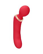 Charm vibrador multiposición - rojo