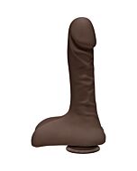 The super d pene realístico 23 cm chocolate