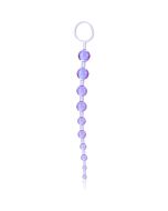 purple silicone anal beads