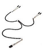 Tweezer clamps for nipples