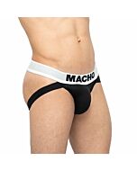 Macho - mx200b suspensorio blanco y negro xl