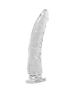 Basix gelatin penis slim 19 cm transparent