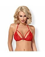 Obsessive - 838-bra-3 sujetador rojo s/m