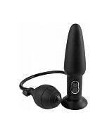 Anal inflatable vibrator plug fantasy