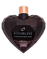 High on love - chocolate body paint - 100 ml
