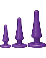 American pop kit de entrenamiento anal morado