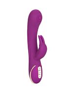 Conejito vibrador de silicona - morado