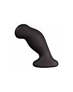Silo gentlemans butt plug - negro