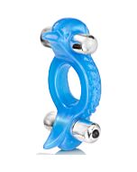 Double dolphin - anillo vibrador azul