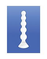 Stetch dildo de cristal blanco