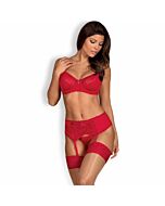 Obsessive - jolierose set tres piezas s/m