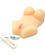 Magic flesh vibrating mini torso