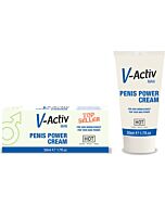 V Hot-activ cream man the erection enhancer