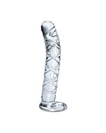 Glass dildo number 60 Icicles