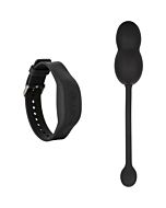 Remote Control Silicone Kegel Balls - Black