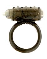 Anillo mini vibrador negro