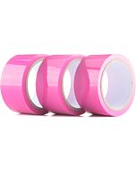Pack of 3 pink bondage tape