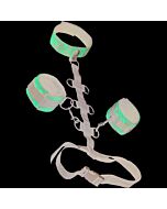 Necklace with restrictions body