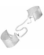 Silver Metallic Desire Handcuffs