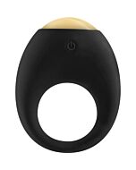 Eclipse black vibrator ring for penis