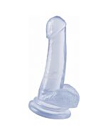 Jelly Penis Suction 18 cm Transparent