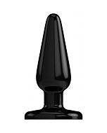 Butt plug basic 7,5cm - negro