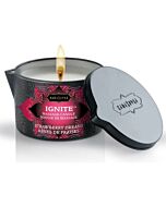 Intense Strawberry Massage Candle