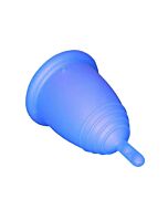 menstrual cup soft blue medium