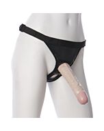 Vac-u-lock harness with penis realistico 205 cm