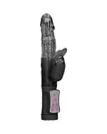 Vibrador rampante beetle con rotación - negro