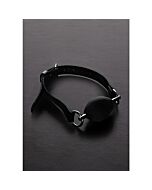 Oval mordaza transpirable negra