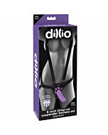 Dillio arnes strap on con tirantes y dildo 15 cm