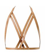 Bijoux indiscrets maze sujetador con correas - marrãn