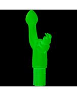 Silicone Vibrator pink bunny kiss