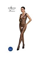 Eco Lace Bodystocking - Black