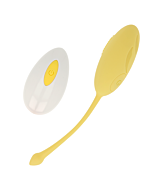 Vibrojoya Textures - Vibrating Egg 10 Modes (Yellow)